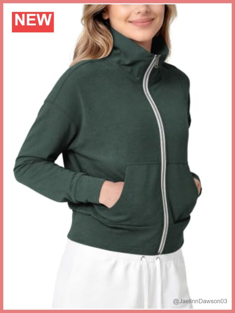 Ultra Soft Full Zip Jacket Stand Collar UPF 50 Performance
